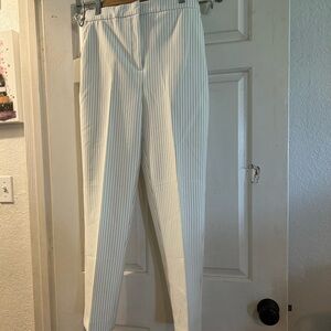 Express White Pinstripe Women's Dress Pants